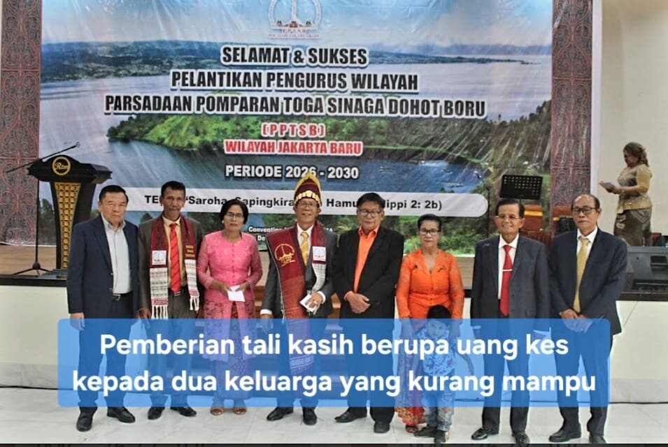 PPTSB Jakarta Baru Salurkan Tali Kasih kepada Dua Keluarga Kurang Mampu